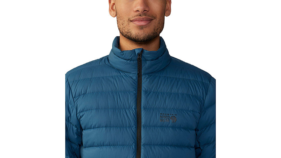 Mountain Hardwear Deloro Down Jacket - Mens, Dark Caspian, 2XL, 2004001418-Dark Caspian-XXL