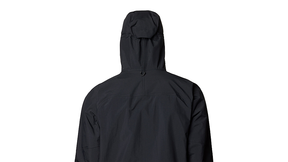 Mountain Hardwear Dry Times Hooded Jacket - Mens, Black, XXL, 190423024940
