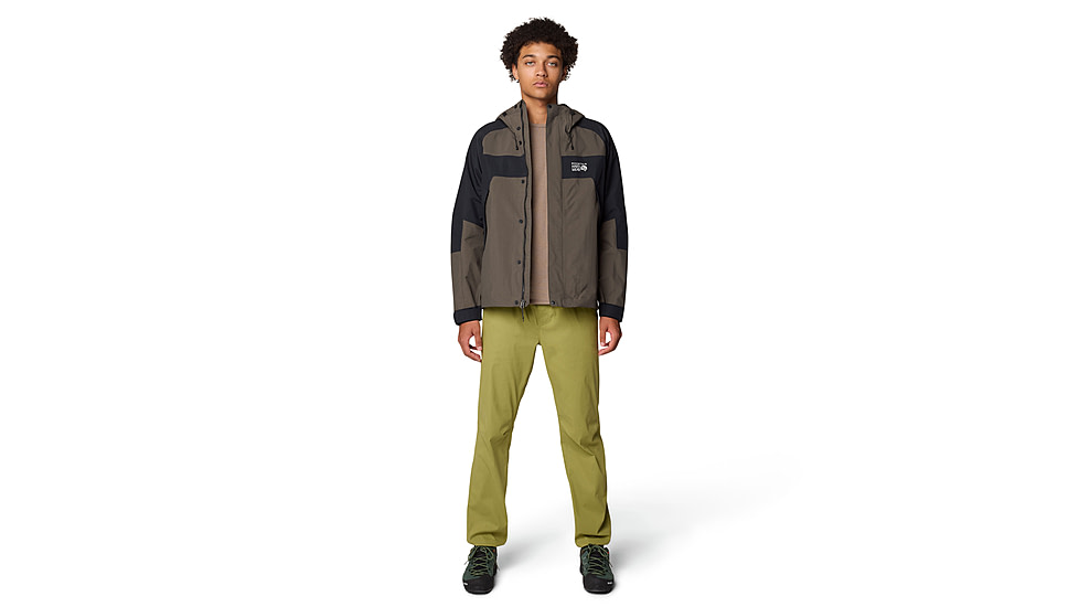 Mountain Hardwear Dry Times Hooded Jacket - Mens, Ridgeline/Black, XXL, 190423024995