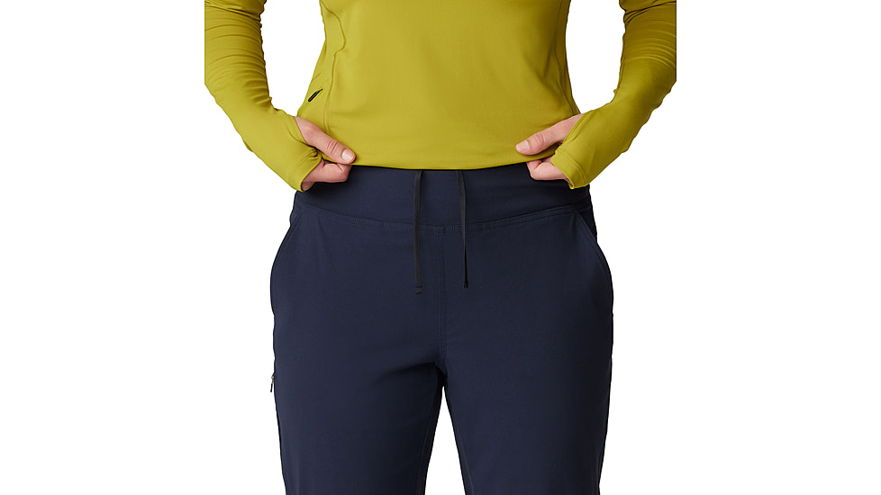 Mountain Hardwear Dynama Crop Pants - Womens, 439, XSxR, 2095471-439-XSxR