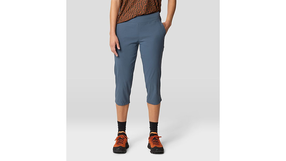 Mountain Hardwear Dynama Extended Capri - Womens, Moon Blue, MxS, 190423018956