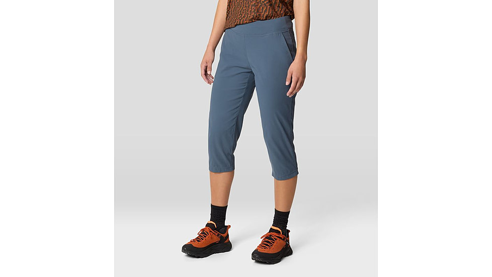 Mountain Hardwear Dynama Extended Capri - Womens, Moon Blue, MxS, 190423018956
