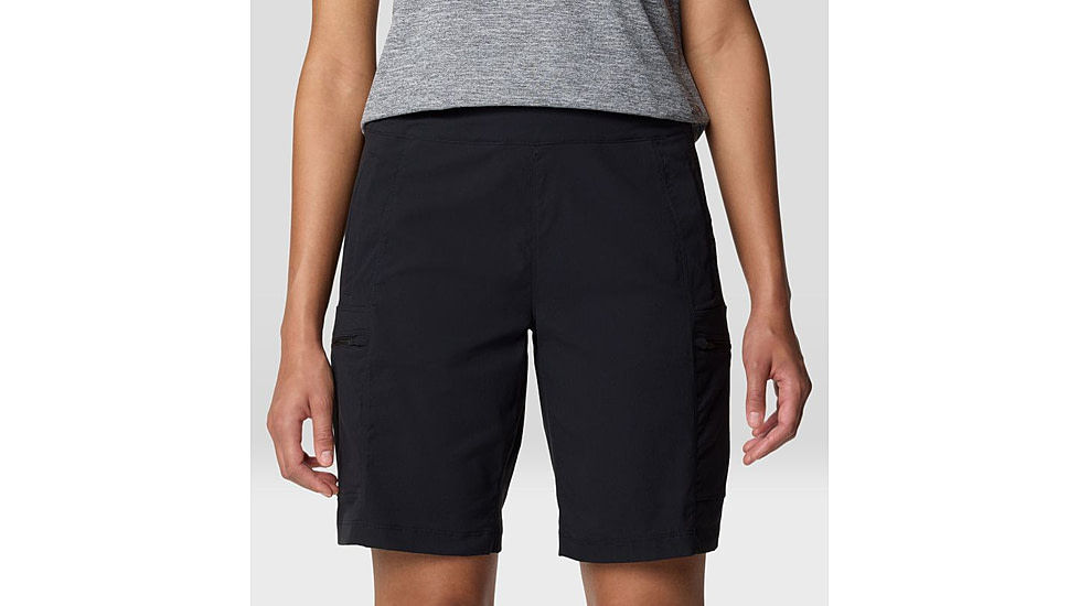 Mountain Hardwear Dynama High Rise Bermuda Short - Womens, Black, MxR, 190423055876
