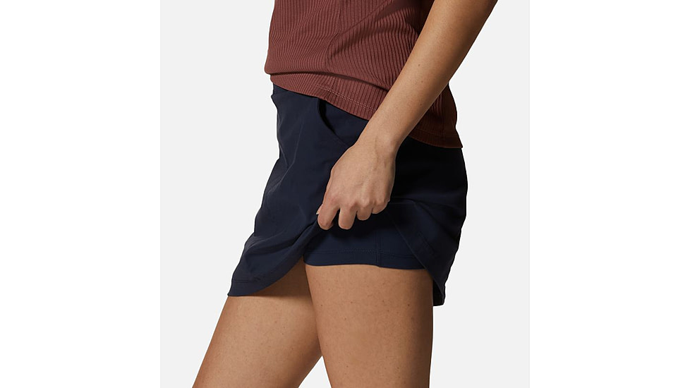Mountain Hardwear Dynama Skort - Womens, Dark Zinc, Extra Large, 1991961406-XL
