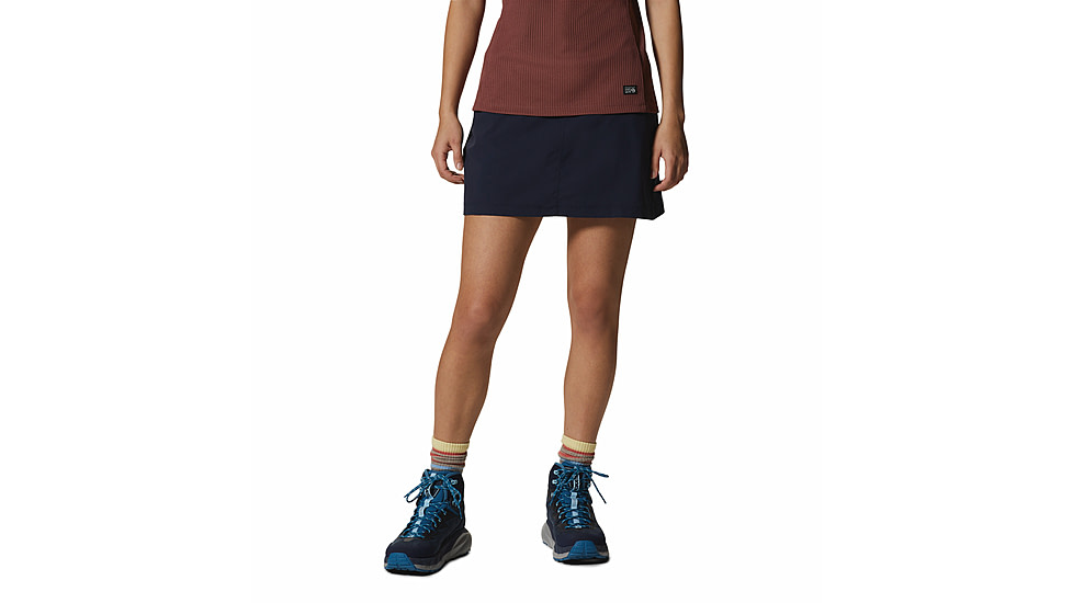 Mountain Hardwear Dynama Skort - Womens, Dark Zinc, Large, 1991961406-Dark Zinc-L