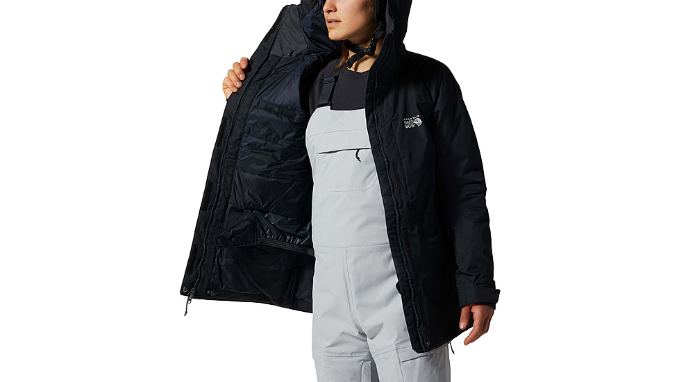Mountain Hardwear Firefall/2 Insulated Jacket - Womens, Black, Large, 1943071010-BLACK-L