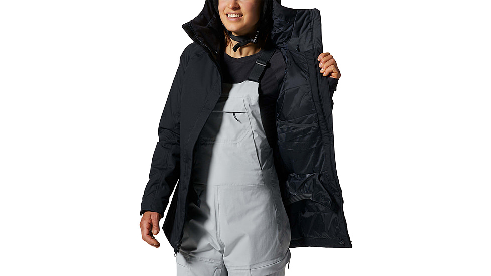 Mountain Hardwear Firefall/2 Insulated Jacket - Womens, Black, Large, 1943071010-BLACK-L