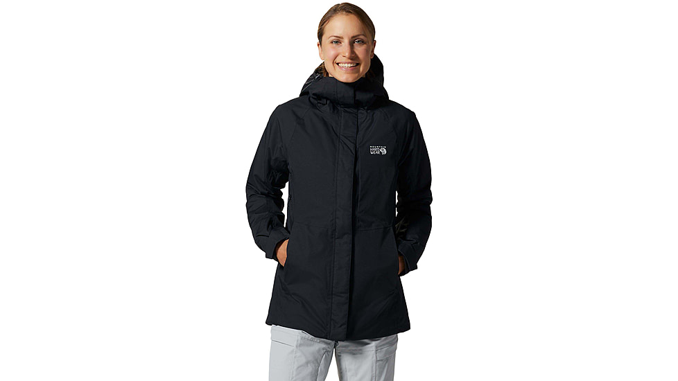Mountain Hardwear Firefall/2 Insulated Jacket - Womens, Black, Large, 1943071010-BLACK-L