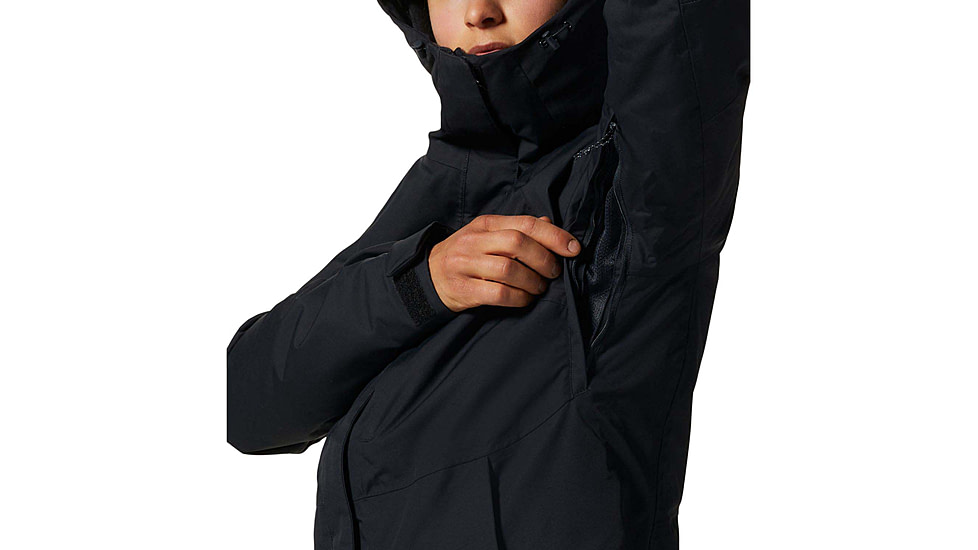 Mountain Hardwear Firefall/2 Insulated Jacket - Womens, Black, Medium, 1943071010-M