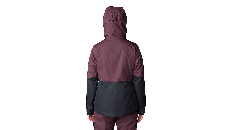 Mountain Hardwear Firefall Insulated Jacket - Womens, Blackberry/Black, Small, 2077281513-S