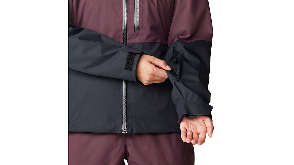 Mountain Hardwear Firefall Insulated Jacket - Womens, Blackberry/Black, Small, 2077281513-S