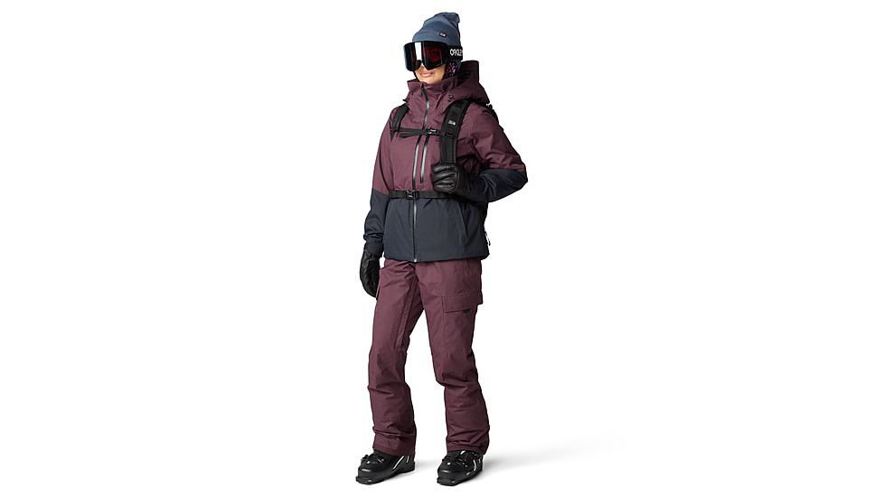 Mountain Hardwear Firefall Insulated Jacket - Womens, Blackberry/Black, Small, 2077281513-S