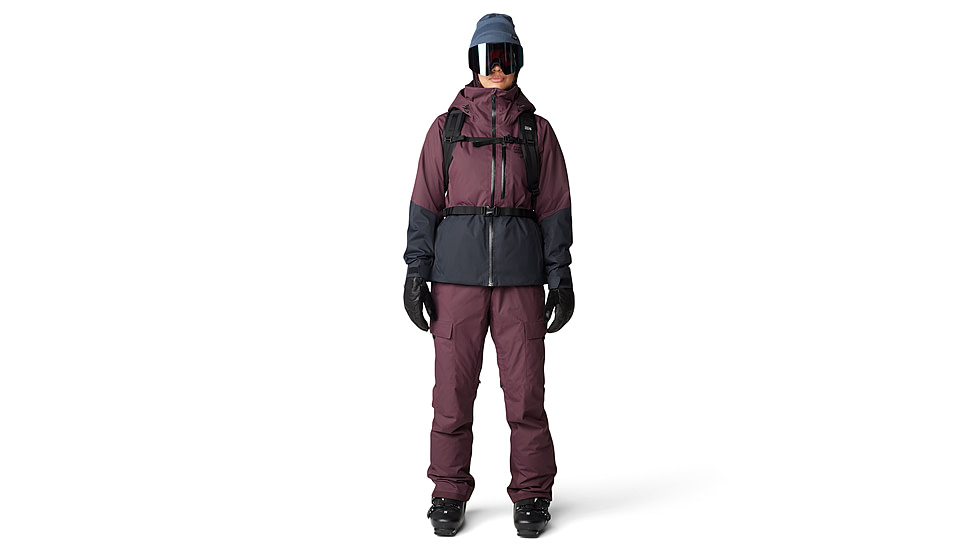 Mountain Hardwear Firefall Insulated Jacket - Womens, Blackberry/Black, Small, 2077281513-S