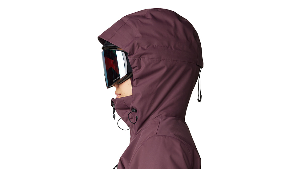 Mountain Hardwear Firefall Insulated Jacket - Womens, Blackberry/Black, Small, 2077281513-S