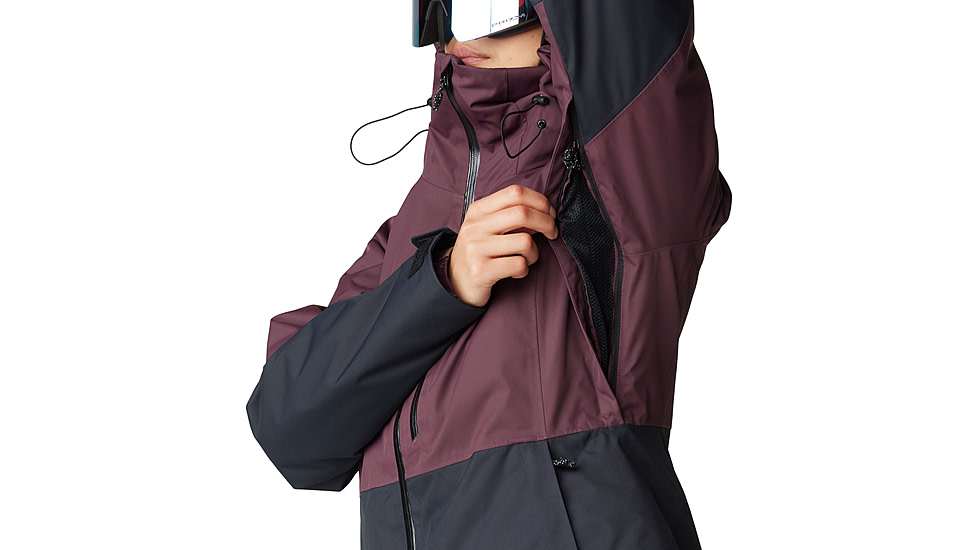 Mountain Hardwear Firefall Insulated Jacket - Womens, Blackberry/Black, Small, 2077281513-S