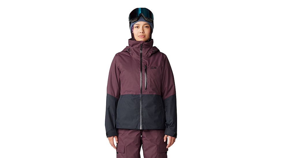 Mountain Hardwear Firefall Insulated Jacket - Womens, Blackberry/Black, Small, 2077281513-S