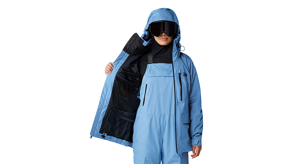 Mountain Hardwear Firefall Insulated Parka - Womens, Nitric Blue, Medium, 2077271451-M