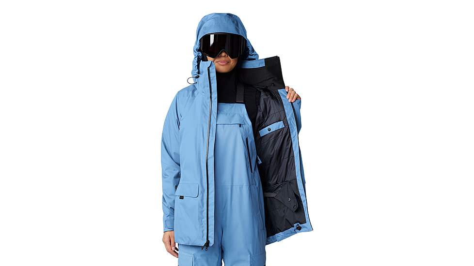 Mountain Hardwear Firefall Insulated Parka - Womens, Nitric Blue, Medium, 2077271451-M