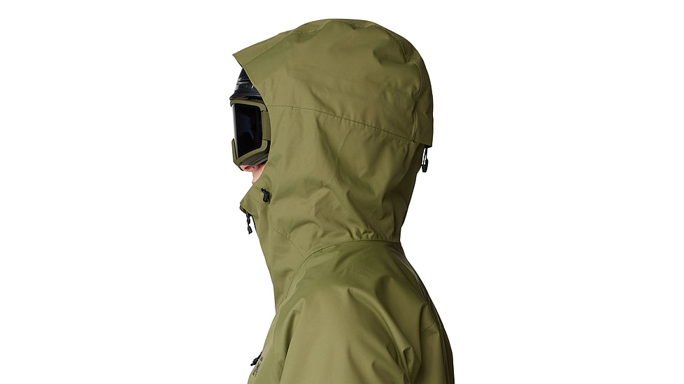 Mountain Hardwear FireFall Jacket - Mens, Combat Green, Large, 2077231353-L