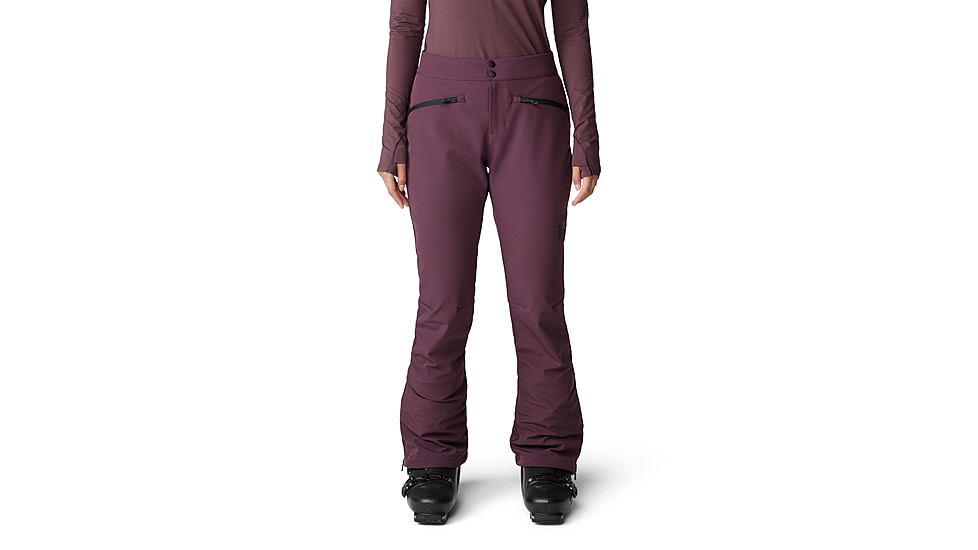 Mountain Hardwear Firefall Stretch Pant - Womens, Blackberry, Medium, 2077611513-M-R
