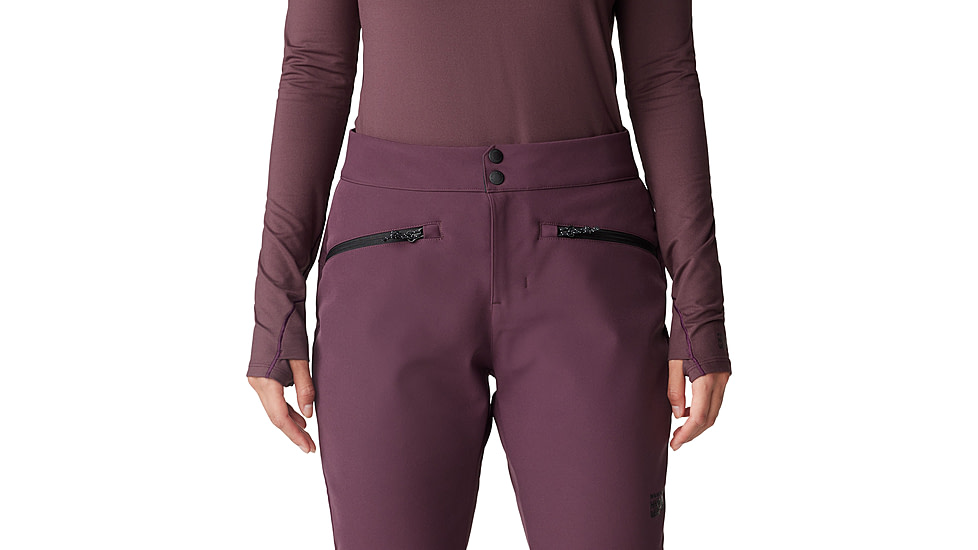 Mountain Hardwear Firefall Stretch Pant - Womens, Blackberry, Medium, 2077611513-M-R