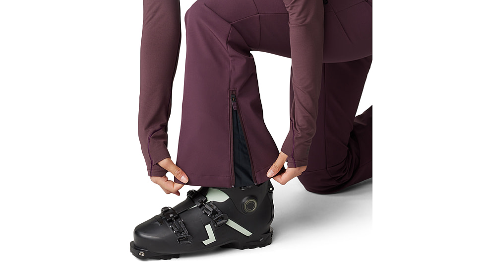 Mountain Hardwear Firefall Stretch Pant - Womens, Blackberry, Medium, 2077611513-M-R