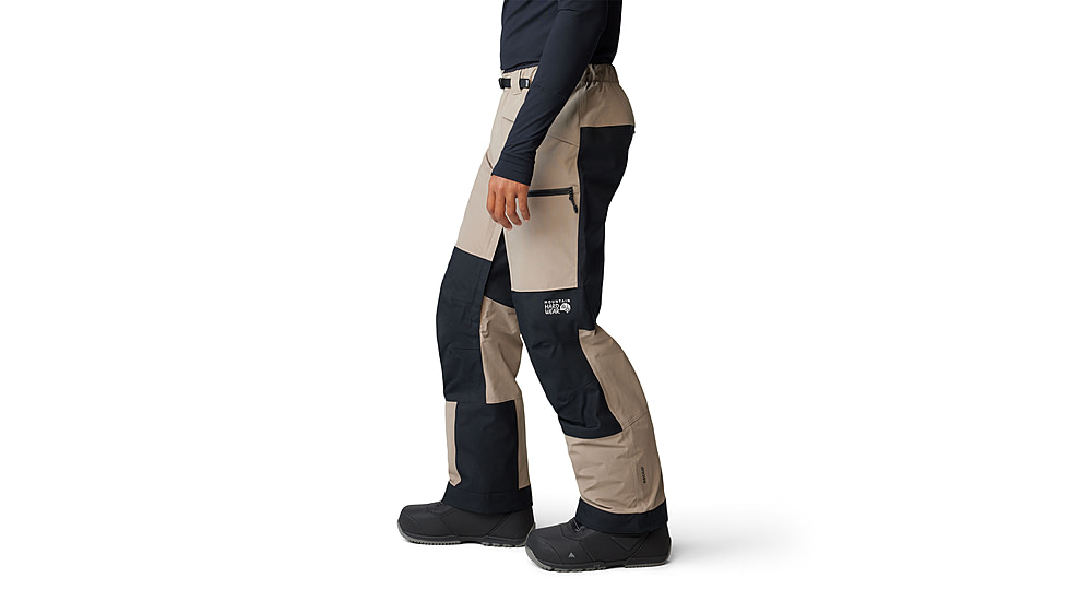 Mountain Hardwear First Tracks Pant - Mens, Dunes/Black, Large/Regular, 2077571262-L-R