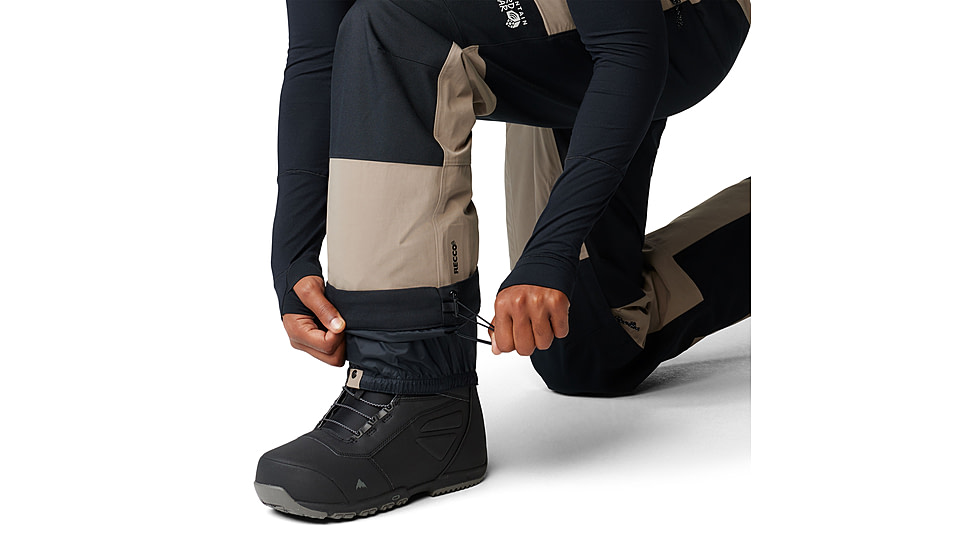 Mountain Hardwear First Tracks Pant - Mens, Dunes/Black, Large/Regular, 2077571262-L-R