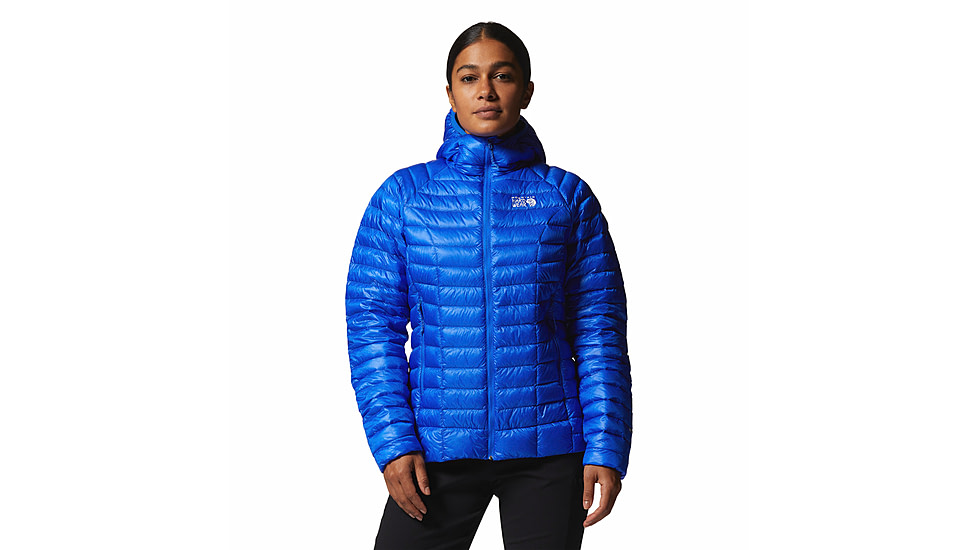 Mountain Hardwear Ghost Whisperer 2 Hood Jacket - Women's, Bright Island Blue, Large, 1871631409-L