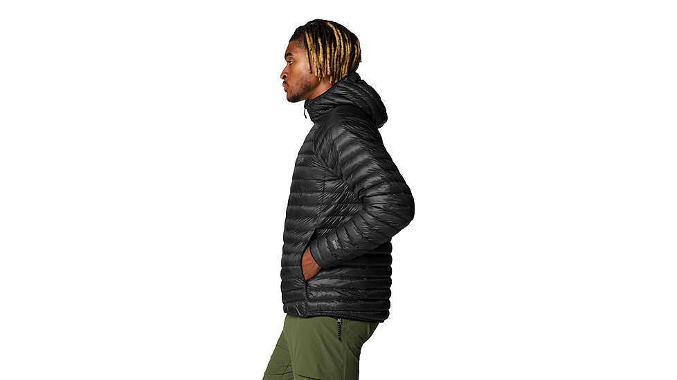 Mountain Hardwear Ghost Whisperer UL Hood Jacket - Mens, 010, M, 2092051-010-M