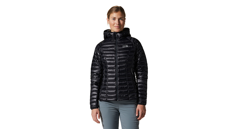 Mountain Hardwear Ghost Whisperer UL Hood Jacket - Women's, Black, XL, 2092701-010-XL