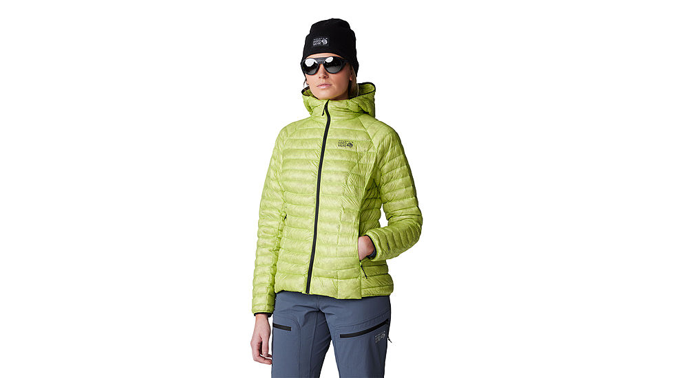 Mountain Hardwear Ghost Whisperer UL Hood Jacket - Women's, Citron Glow, S, 2092701-378-S