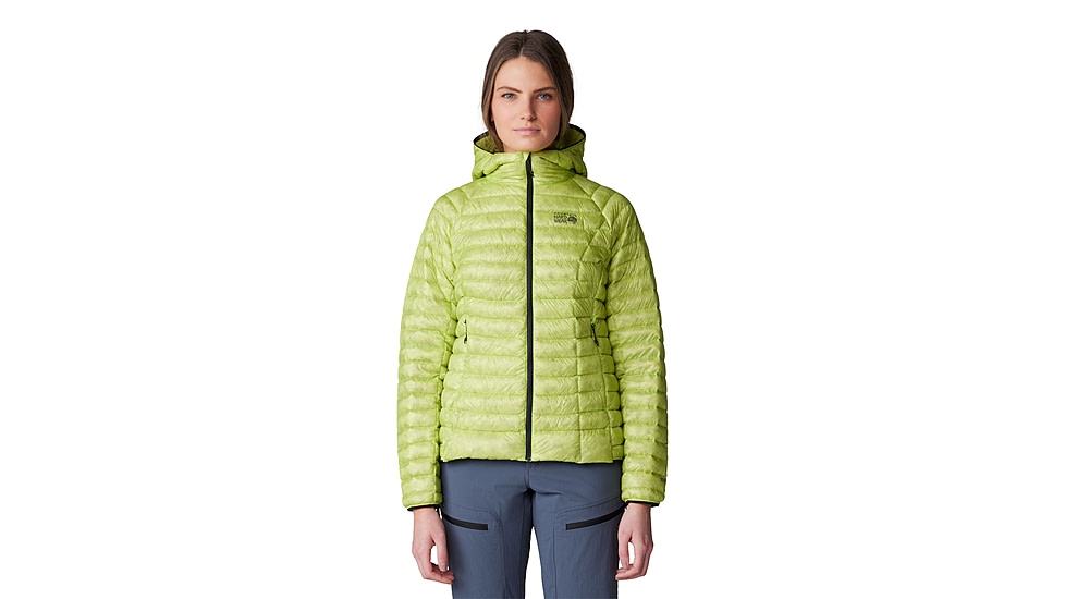 Mountain Hardwear Ghost Whisperer UL Hood Jacket - Women's, Citron Glow, S, 2092701-378-S