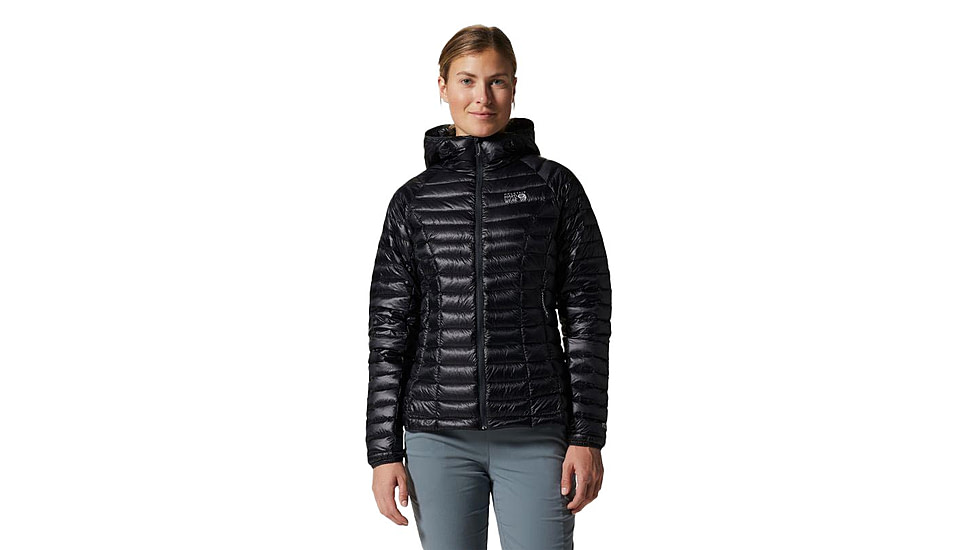 Mountain Hardwear Ghost Whisperer UL Jacket - Womens, Black, Extra Large, 1897971010-XL