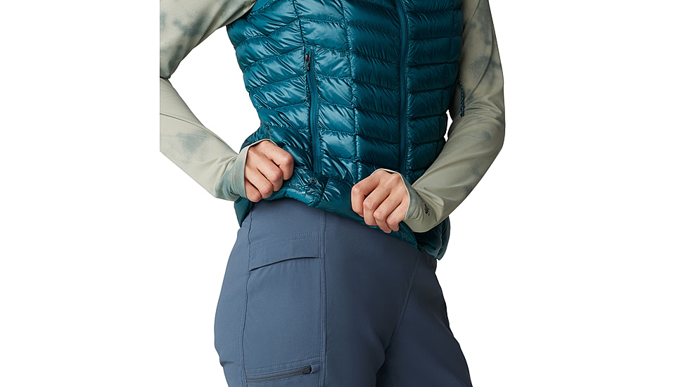 Mountain Hardwear Ghost Whisperer Vest - Womens, Jack Pine, Small, 2104751314-S