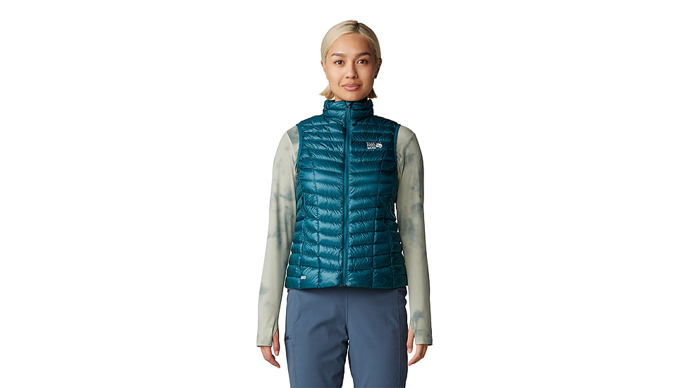 Mountain Hardwear Ghost Whisperer Vest - Womens, Jack Pine, Small, 2104751314-S