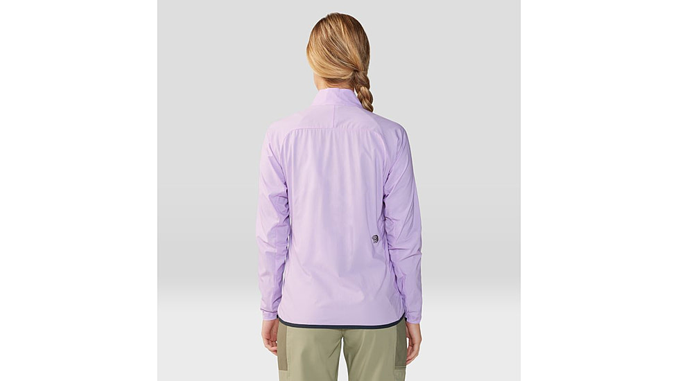 Mountain Hardwear Kor AirShell Full Zip Jacket - Womens, Wisteria, Extra Large, 1985081567-XL