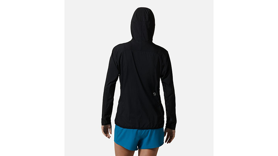Mountain Hardwear Kor AirShell Hood Jacket - Womens, Black, Extra Large, 1985071010-XL