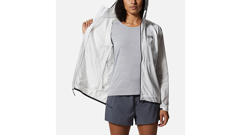 Mountain Hardwear Kor AirShell Hood Jacket - Womens, Fogbank, Medium, 1985071102-M