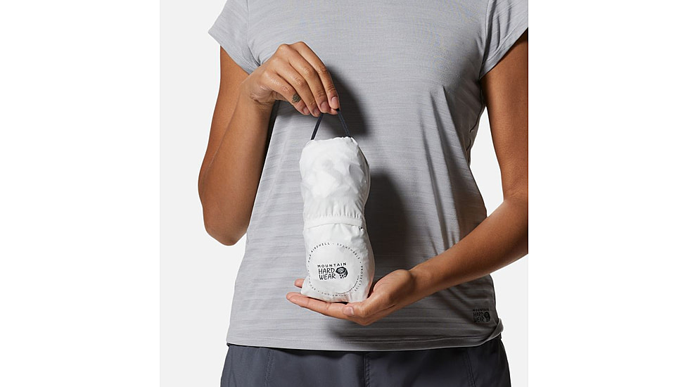 Mountain Hardwear Kor AirShell Hood Jacket - Womens, Fogbank, Medium, 1985071102-M