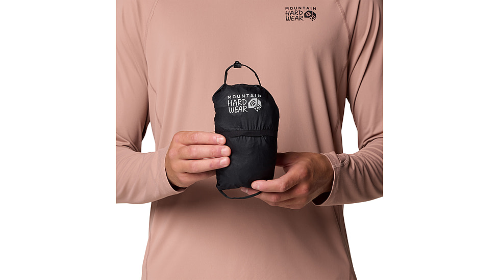 Mountain Hardwear Kor AirShell Hooded Jacket - Men's, Black, XL, 2123781-010-XL