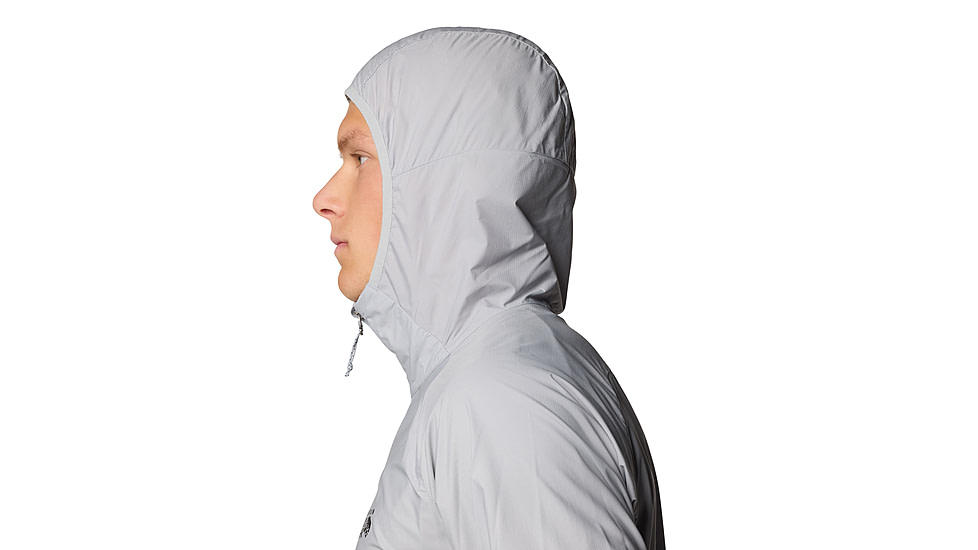 Mountain Hardwear Kor AirShell Hooded Jacket - Mens, Glacial, M, 190423023486