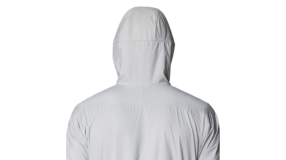 Mountain Hardwear Kor AirShell Hooded Jacket - Mens, Glacial, M, 190423023486