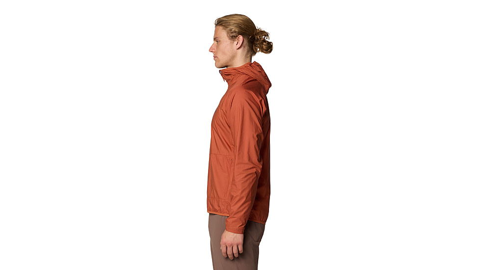 Mountain Hardwear Kor AirShell Hooded Jacket - Mens, Raw Carnelian, XL, 190423023622