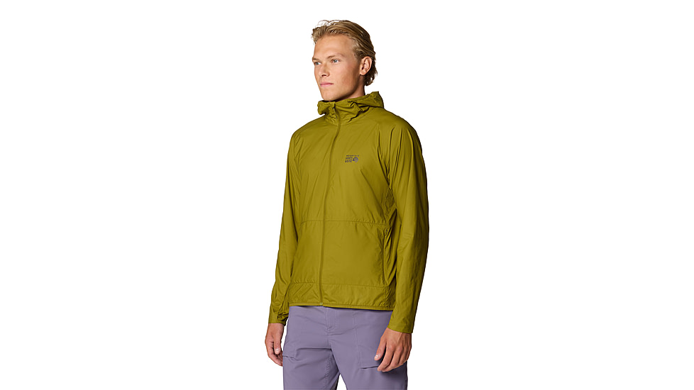 Mountain Hardwear Kor AirShell Hooded Jacket - Men's, Vetiver, L, 2123781-379-L