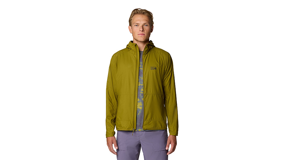 Mountain Hardwear Kor AirShell Hooded Jacket - Men's, Vetiver, L, 2123781-379-L