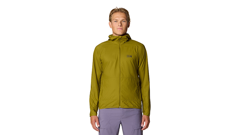 Mountain Hardwear Kor AirShell Hooded Jacket - Men's, Vetiver, L, 2123781-379-L