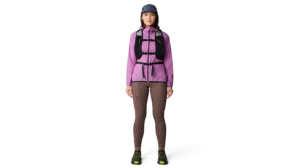 Mountain Hardwear Kor Airshell Hooded Jacket - Womens, Lilac Glow, XL, 190423039715