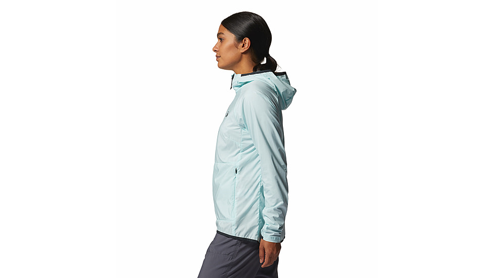Mountain Hardwear Kor AirShell Hoody - Womens, Pale Ice, Medium, 1985071428-Pale Ice-M
