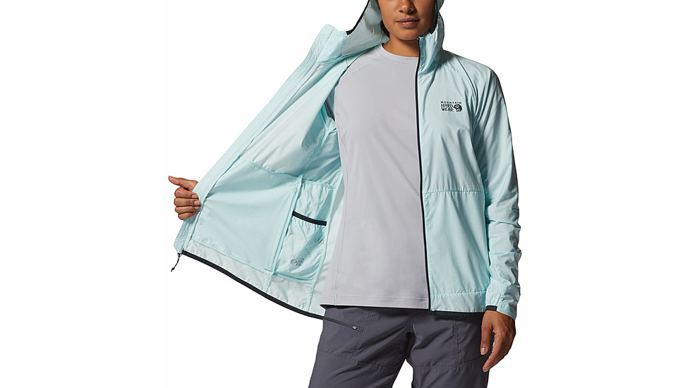 Mountain Hardwear Kor AirShell Hoody - Womens, Pale Ice, Medium, 1985071428-Pale Ice-M
